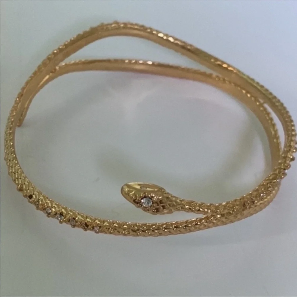 Kendra Scott vintage gold snake 🐍 bracelet - Picture 4 of 5